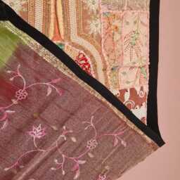 Large Patchwork Wall Hanging 100x150cm. Vintage Home Deco - thumbnail 4