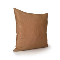 Goldish Tan Pillow, Throw Pillow Cover, Decorative Cushion Covers, Accent Pillowcase, Silk Home Decor, Textured - thumbnail 2