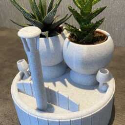 "Hot Tub Gift Succulent Planter ""Wee Jimmy in The Tub" - thumbnail 2