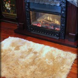 Faux Fur Area Rug - Soft Luxury Sheepskin Rectangle All New Sizes & Colors - thumbnail 3