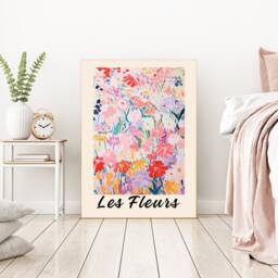 Botanical Flower Art Print, Poster, Floral Wall Decor, Art, Matisse Les Fleurs Art - thumbnail 3