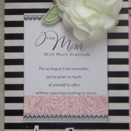 Mom Valentine's Day Gift, No 1 Mom, Pink Shadow Box, Valentine Card Framed, Gift For Wall Decor - thumbnail 2