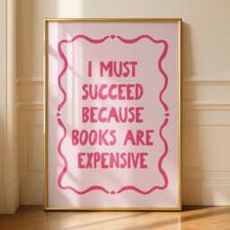 Quotes About Books - Book Prints Bibliophile Art Posters Books Are Expensive - thumbnail 1