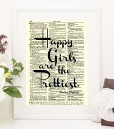"Antique Dictionary Page Art Print " - thumbnail 1