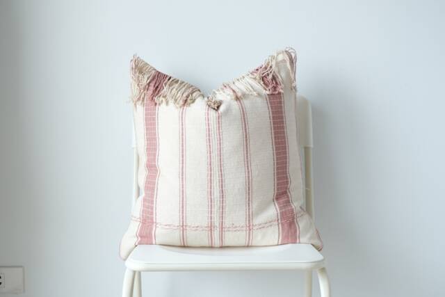 Tribal Hand Woven Natural Dye Color Pillow Cover - image 1