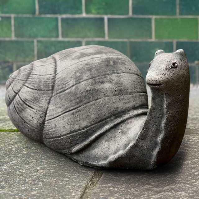 Cute Snail Statue Concrete Figurine Outdoor Sculpture Cement Animal Handmade Ornament Snail Lover Gift Yard Art - image 1