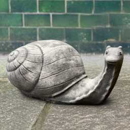 Cute Snail Statue Concrete Figurine Outdoor Sculpture Cement Animal Handmade Ornament Snail Lover Gift Yard Art - thumbnail 4