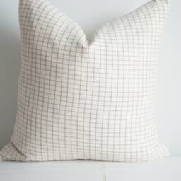 "Neutral Boho Pillow Cover Set Textured Beige Decor - 20""x20" - thumbnail 2