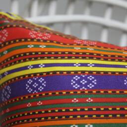 Home Decor Pillow, Throw Pillow Cover, 12x24 Design Cushion, Striped Case, Decorative Bolster Covers, Holiday 2 - thumbnail 2