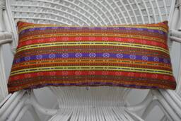 Home Decor Pillow, Throw Pillow Cover, 12x24 Design Cushion, Striped Case, Decorative Bolster Covers, Holiday 2