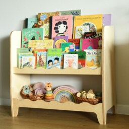 A Wooden Montessori Bookcase For Kids, Bookshelf, Library & Toyshelf - thumbnail 3