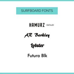Octopus Wood Surfboard - Growth Chart Longboard Decor Surf Baby Nautical Wall Art Sign - thumbnail 3