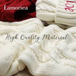 Christmas Embroidered Name Stockings, 2026 Personalized Stockings, Knit Family Holiday Stockings Gifts - thumbnail 4