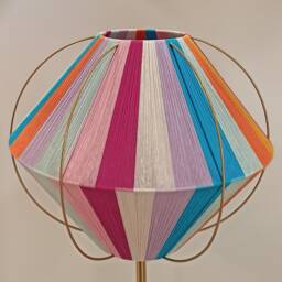 Handmade Woven Yarn Lampshade Universal-4900 Colors Colorful Bon Pendant Light - thumbnail 4