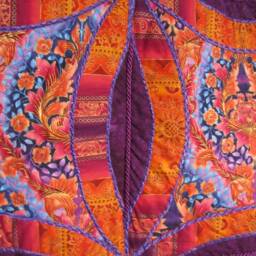 Double Wedding Ring Wall Hanging - thumbnail 4