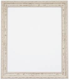 Shabby Chic Cream Photo Frame Distressed Ornate Picture Frame - thumbnail 1