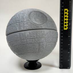 Death Star Model On Stand - Space Station Replica Display - thumbnail 3