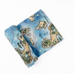 Peter Pan Neverland Swaddle Blanket, Baby Swaddle Swaddle, Bamboo Gender Neutral, Newborn - thumbnail 3