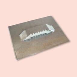 Art Deco Fan Mirror Rectangular Acrylic Mirror With Custom Color Frame - thumbnail 4
