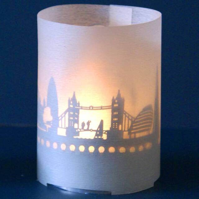 London Skyline Tea Light - Shadow Play Souvenir Gift - image 1