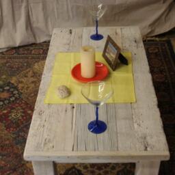 "Made With Ocean Driftwood, Coffee Table - 42"" X 22"" 16-20" - thumbnail 3