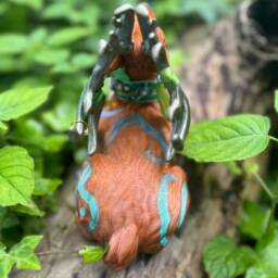 Forest Sun Guardian Druid Stag 3D Printed Figure 16cm - thumbnail 3