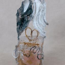 Personalized Wedding Candle Holder Gift Ooak - thumbnail 3