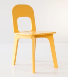 Playful Plywood Kids Chair, Montessori Furniture, 2-7 Years Old Gift - thumbnail 1