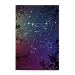 Zodiac Signs, Horoscope Constellations Posters - Poster Printing Wall Art Print For Home Office Decor Sagittarius - thumbnail 1