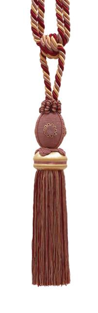 "D??copro Curtain & Drapery Tassel Tieback, Length 10"" - 25cm, Spread 30" - image 1