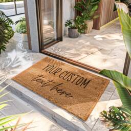 Business Doormat - Custom Door Mat Logo Sign Welcome Personalized Company Text Here - thumbnail 2