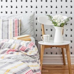 Birdhouse Wall Decal Pattern - Modern Vinyl Art Stickers - thumbnail 2