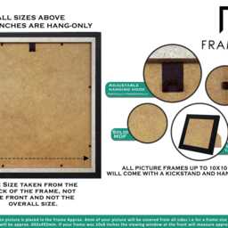 Handmade Black Mdf Wood Picture Frame, Modern Home Decor, 4x4 5x5 6x6 - thumbnail 3