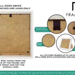 Handmade Black Mdf Wood Picture Frame, Modern Home Decor, 4x4 5x5 6x6 - thumbnail 4