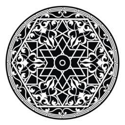 Islamic Ornament - Wall Decal Sticker Spiritual Sticker Arabic Design - thumbnail 2