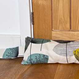 Draught Excluder, Sanderson, Dandelion Clocks, Chaffinch, Door Stopper, Draft Window Draught Dodger - thumbnail 3