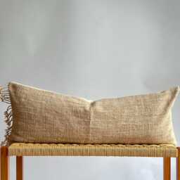 Brown Dot Block Print Mudcloth Hmong Pillow Case - thumbnail 1
