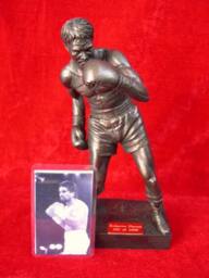 Roberto Duran Sculpture - Limited Edition Boxing Legend Figurine