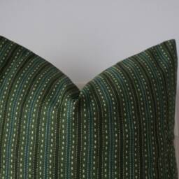 "Block Print Pillow Cover Indian Batik Textile, Natural Dyed - 20"" X 20" - thumbnail 2