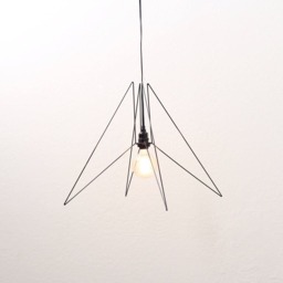 Modern Metal Geometric Retro Chandelier Home Decor Minimalist Mid Century Abstract Hanging Light Fixture Made By Geometrix - thumbnail 4