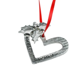 3rd Anniversary Christmas Tree Ornament - Reads Our Together - thumbnail 4