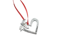 3rd Anniversary Christmas Tree Ornament - Reads Our Together