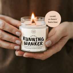 Running Wanker Candle, Funny Gifts For Him Or Her, Birthday Christmas Colleague - thumbnail 2