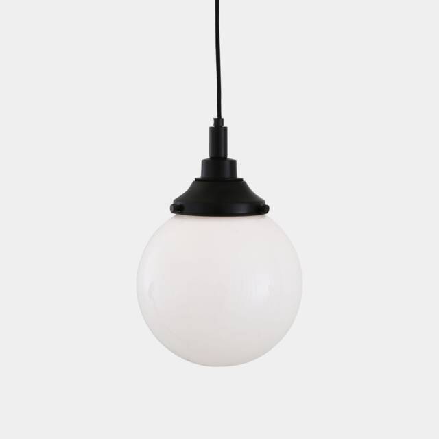 Pelagia Opal Globe Bathroom Pendant Light 8'' Ip44 - image 1