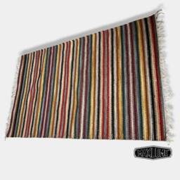 Hand Knotted Reversible Flat Weave Pure Wool Colourful Kilim Woollen Rug 3Ft X 5Ft - thumbnail 1