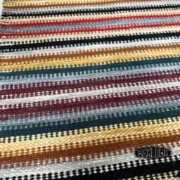 Hand Knotted Reversible Flat Weave Pure Wool Colourful Kilim Woollen Rug 3Ft X 5Ft - thumbnail 3