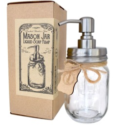 50 Packs Mason Jar Soap Dispenser-Rustproof 304 Stainless Steel Pump & Lid Diy No Jars - thumbnail 3