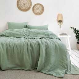 Luxury Muslin Duvet Cover 100% Cotton Gauze Bed Linen - thumbnail 4