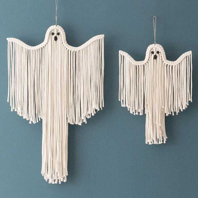 Halloween White Ghost, Ghost Decorations, Hanging Decor, Wall V20 - image 1