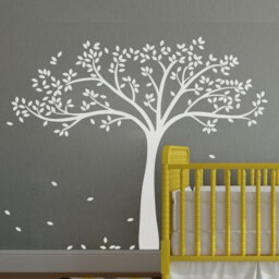 Tree Wall Decal Huge Wall Decal Mural Stickers Nursery Art Tattoo Nature Decals Decor - 191 - thumbnail 2
